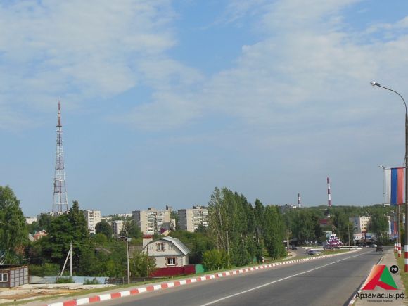 Въезд в г.Арзамас