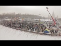 Нереально классный флешмоб 26.02.12 на Воробьевых горах